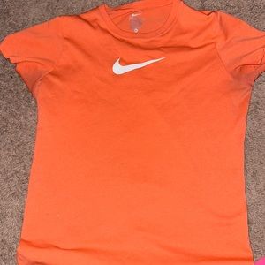 Orange Nike dry fit tee size XL(fits more like a medium)